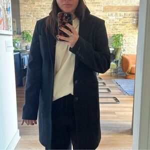 Black Wool Coat